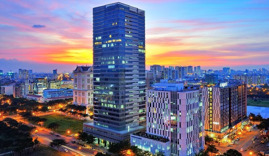 Khu tài chính Quốc tế Quận 7 - Biểu tượng của sự phồn vinh