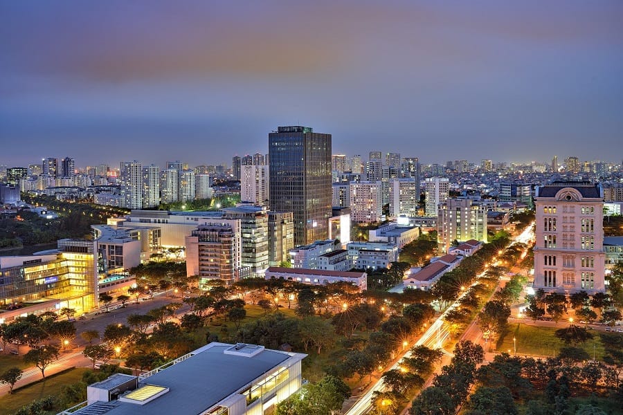 Khu tài chính quốc tế quận 7 được quy hoạch bài bản, hiện đại