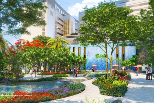 Kênh đào nội khu Midtown Saigon