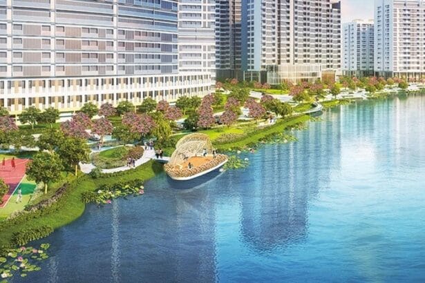 Công viên trung tâm Sakura Park tại Midtown Saigon