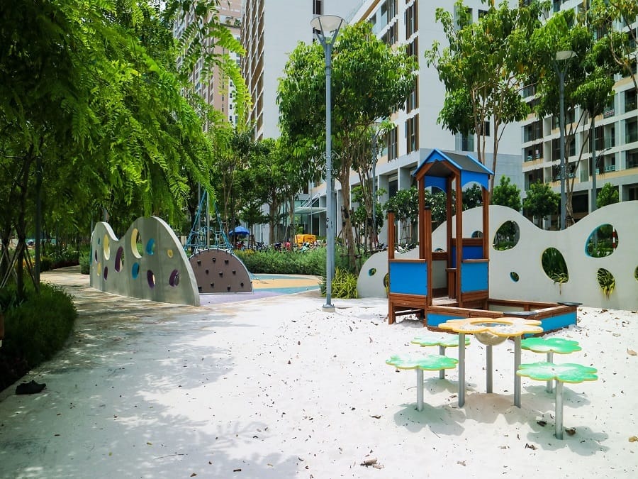 Sân chơi trẻ em tại Midtown Saigon
