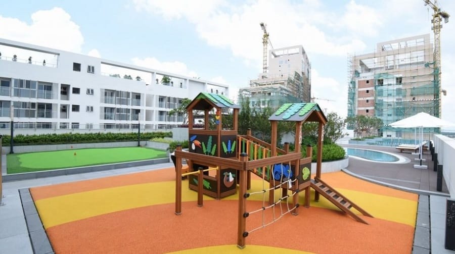 Sân chơi trẻ em tại Midtown Saigon
