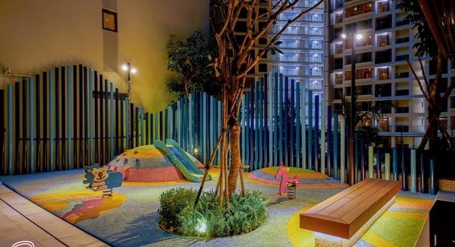 Sân chơi trẻ em tại Midtown Saigon
