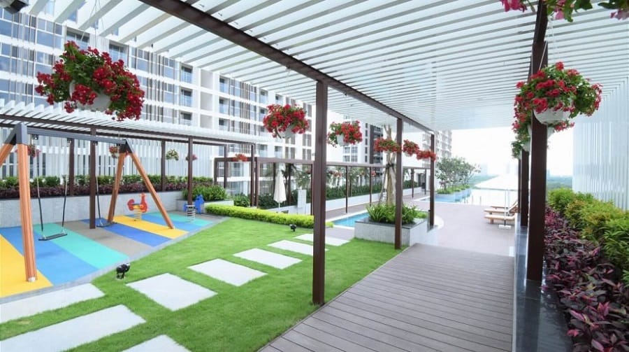 Sân chơi trẻ em tại Midtown Saigon
