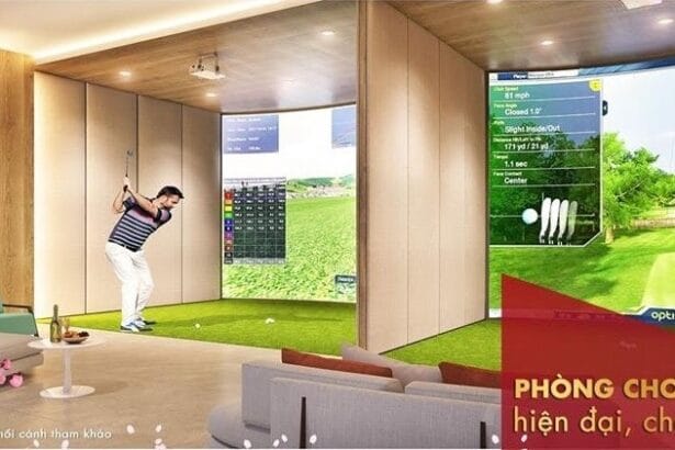 Phòng tập Golf 3D tại Midtown Saigon